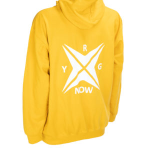 College Hoodie Gold