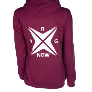 College Hoodie Burgundy