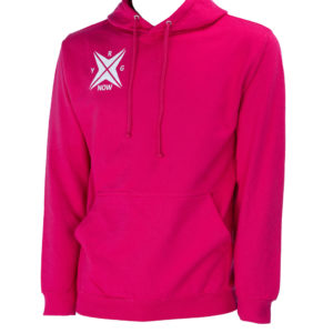 College Hoodie Hot Pink