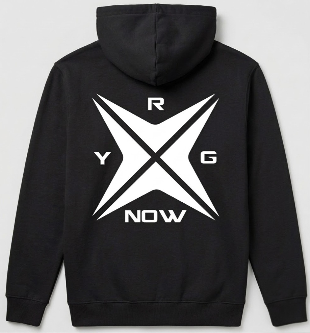 College Hoodie Deep Black – Bild 2